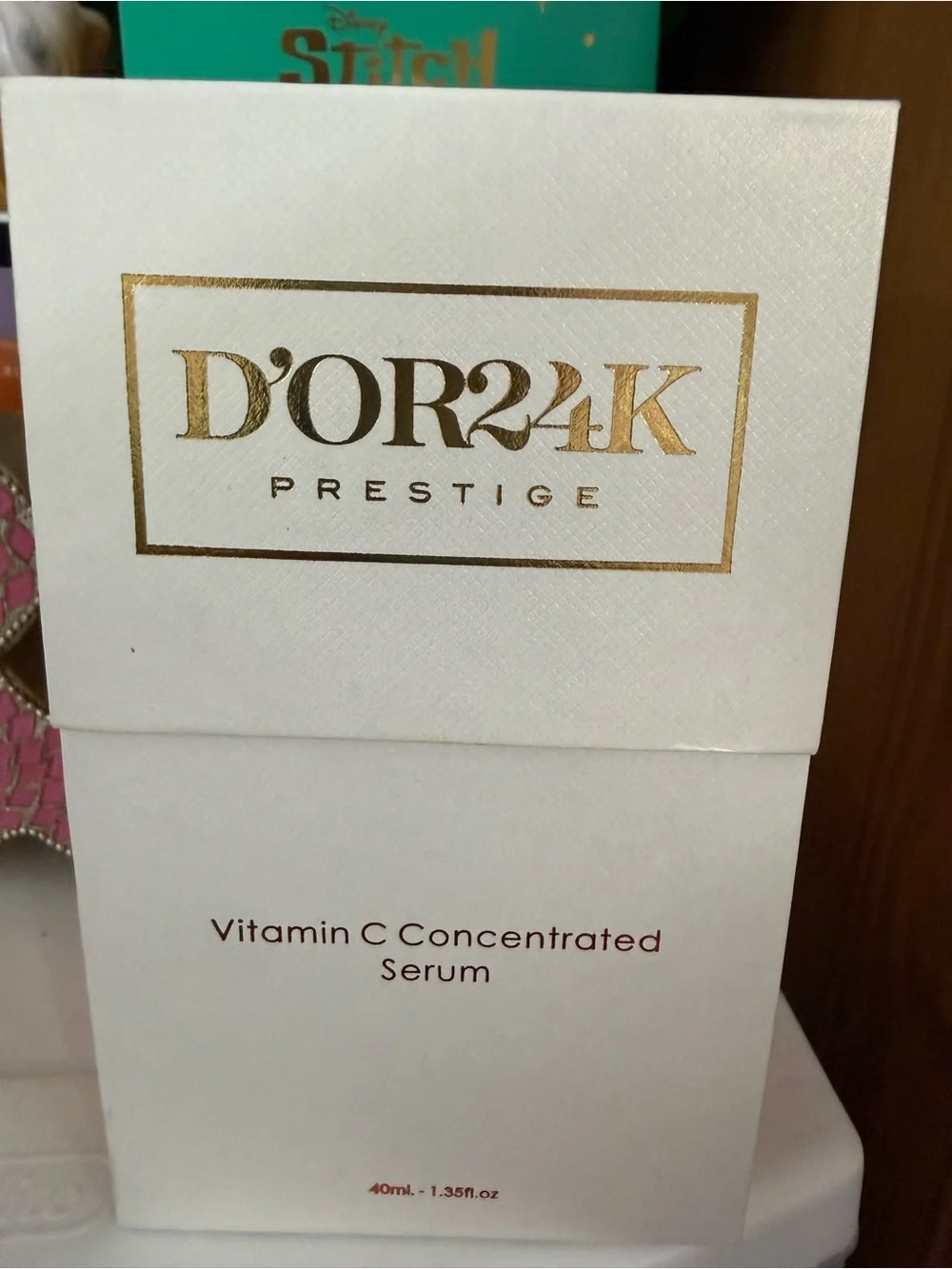 Prestige Dior 24K Vitamin C Concentrated Serum — White & Gold